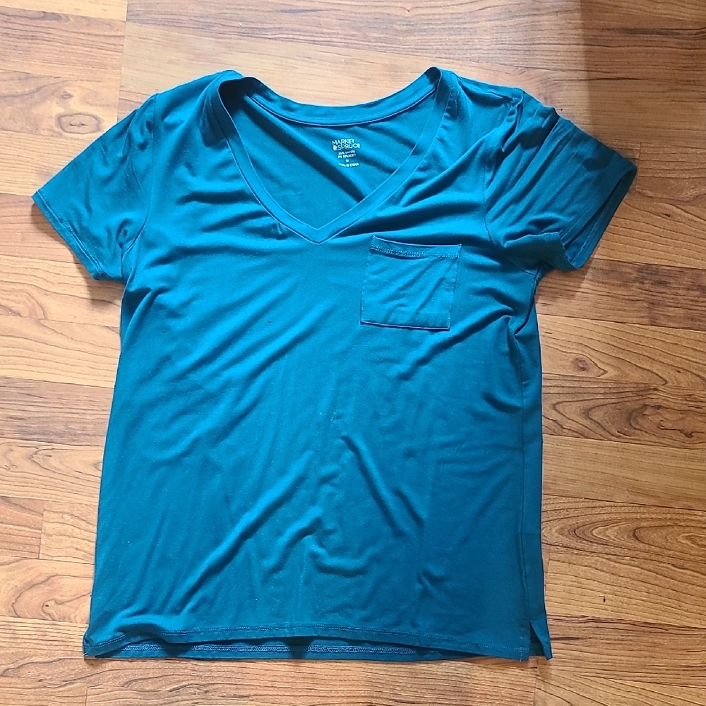 Universal Thread Deep Teal Short Sleeve Top